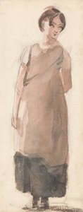 湖水地方の田舎娘 作： John Constable